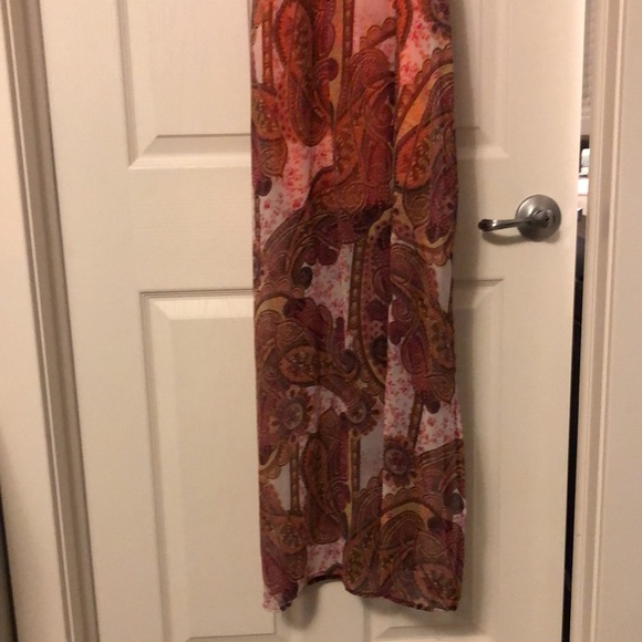 Pink and Orange Maxi Dress - Picture 13 of 15